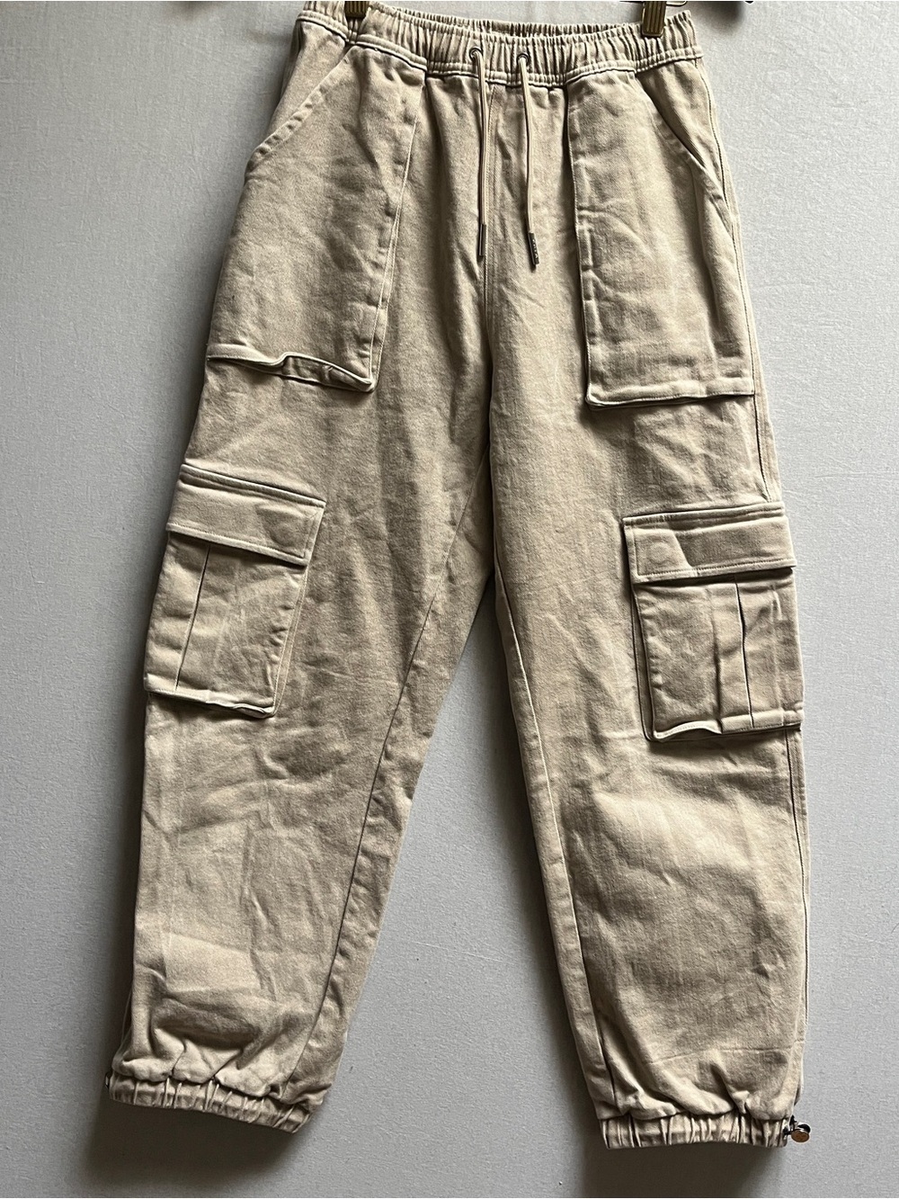 Rayn Cotton Stretch Utility Cargo Jogger Pants Size S
